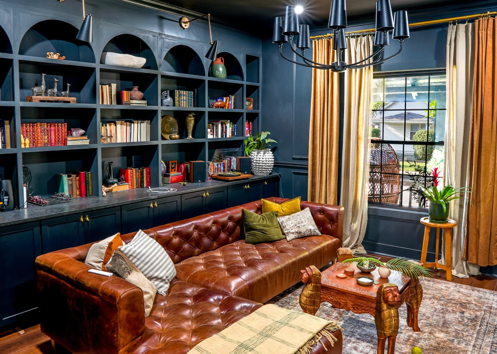 Living room renovation Indianapolis